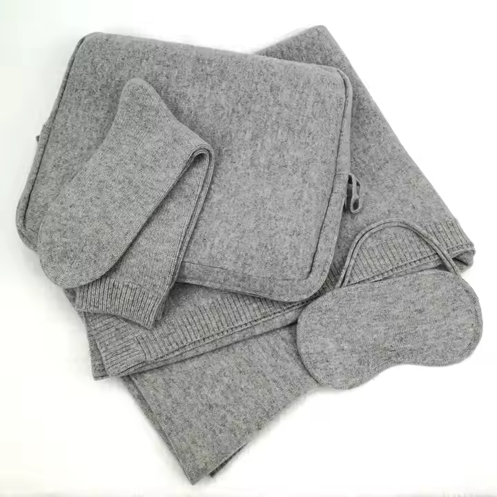 Pure Mulberry Silk & Cashmere Travel Set thumbnail 2
