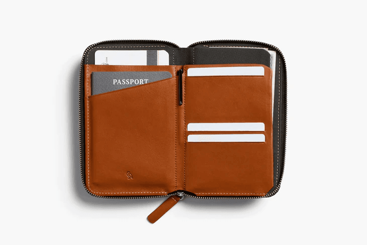 Bellroy Travel Folio Leather Passport & Document Wallet — leather goods
